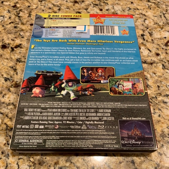 Toy Story 2 Blu-ray and DVD - Picture 2 of 2